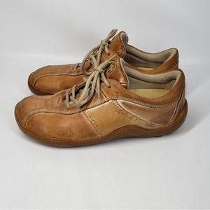 Birkenstock Footprints Leather Sneaker Sz 40